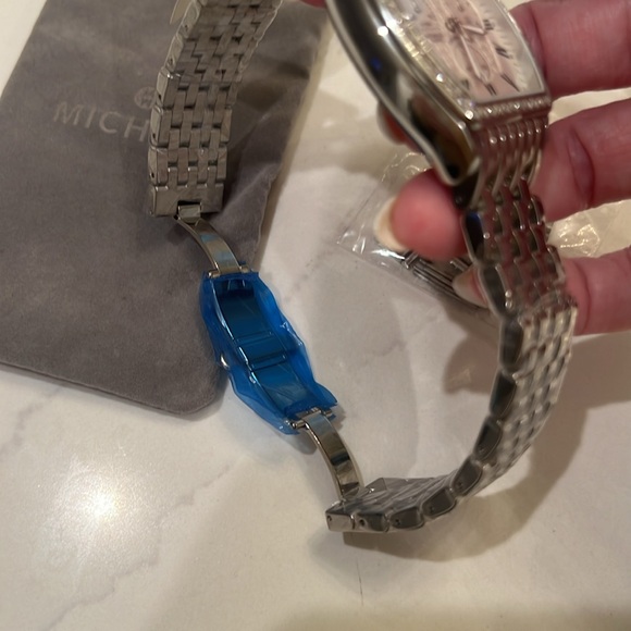 🤍Michele Releve Chrono Diamond Bezel Womens Watch MWW19A000001 - Picture 8 of 16